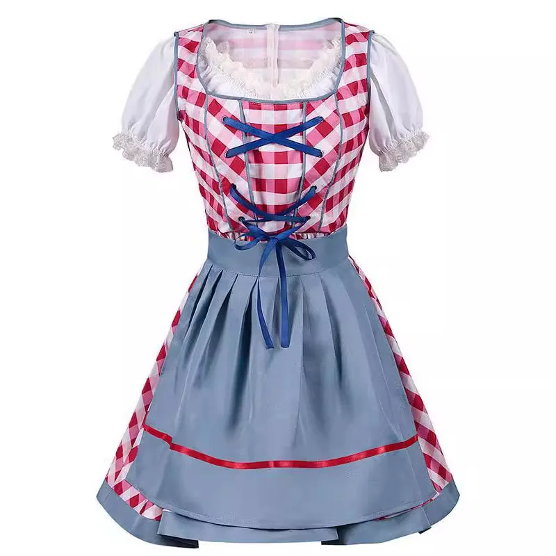 halloween costumes adults women plus size sexy oktoberfest german traditional bavarian costume Beer Outfit clothes Cosplay