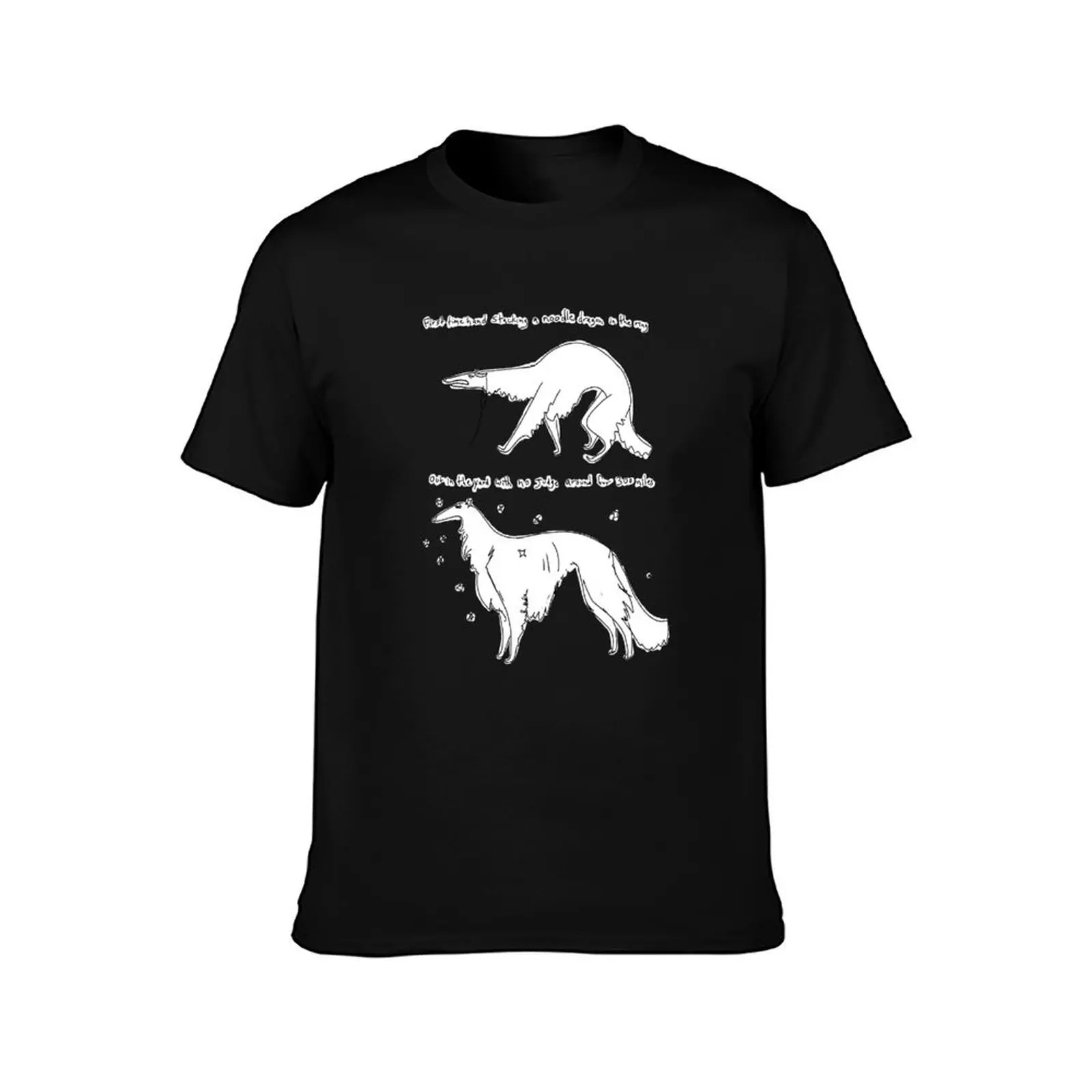 Stacking - Noodle Dragon Comic T-Shirt Casual Trendy Streetwear Tee Shirt