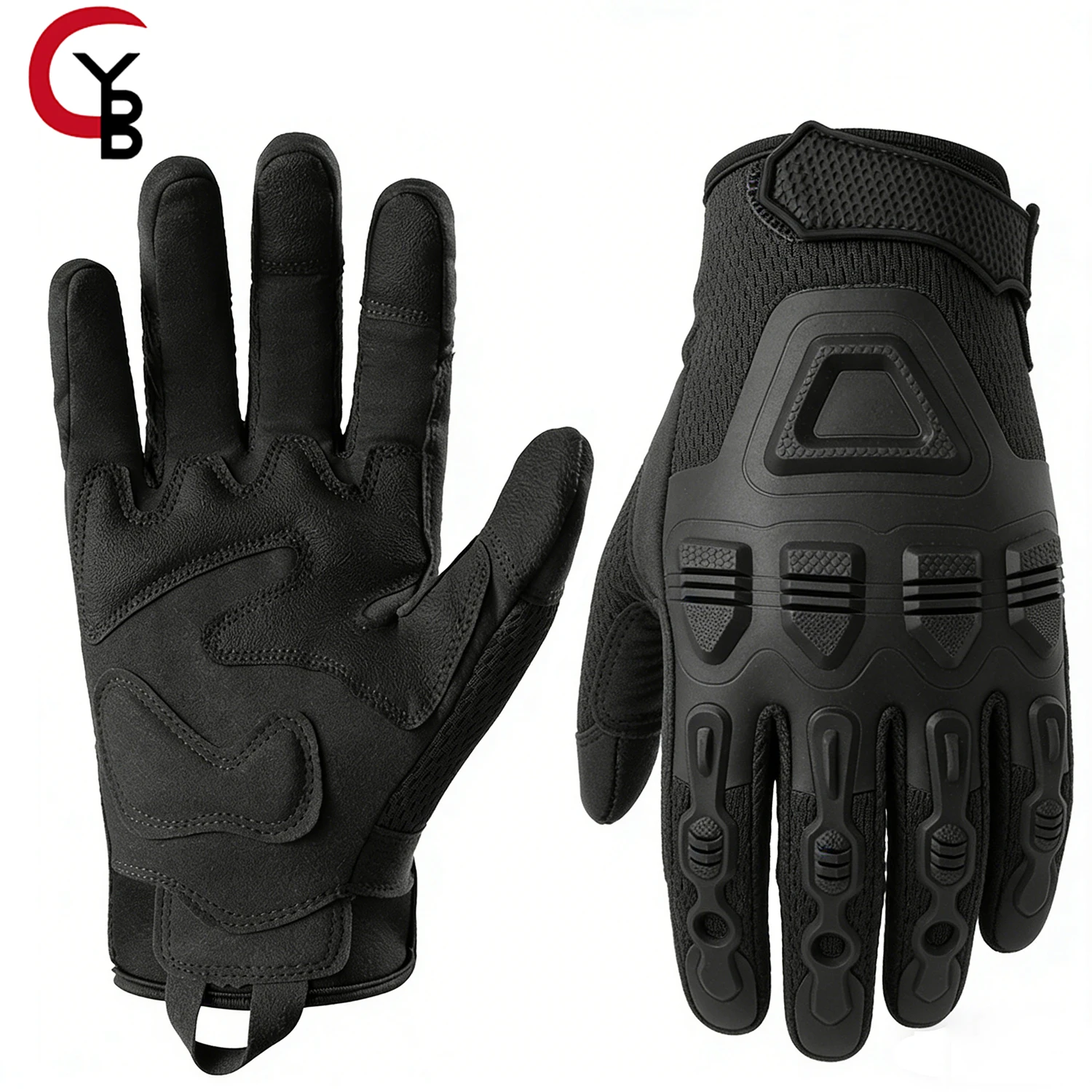

YANBIGUO Tactical Gloves Wear Resistant for Off-Road Motorcycle Cycling Climbing, Ideal Off-Road Motocross Gift for Riders