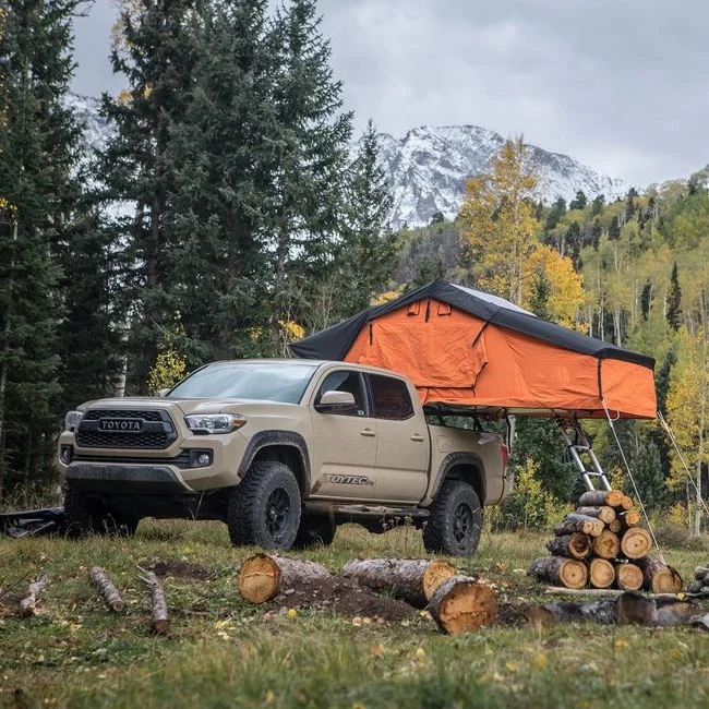 240x190x126cm Oxford Fabric Aluminum Pole Camper Universal Softshell Suv Rooftop Tent 2025