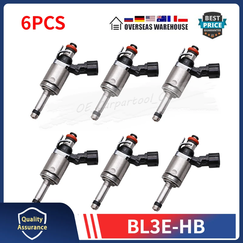 

6PCS Fuel Injectors BL3E-HB For 2011-2014 FORD F150 2015-2017 Ford Expedition 3.5L V6 BL3Z-9F593-B BL3E9F593HB