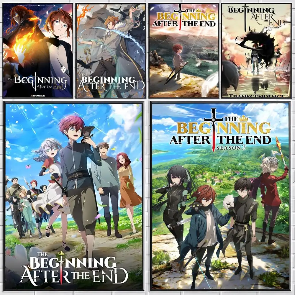 The Beginning After the End Poster Stylish Wall Art for Bedroom Living Room Bar Café Home Decor Gift