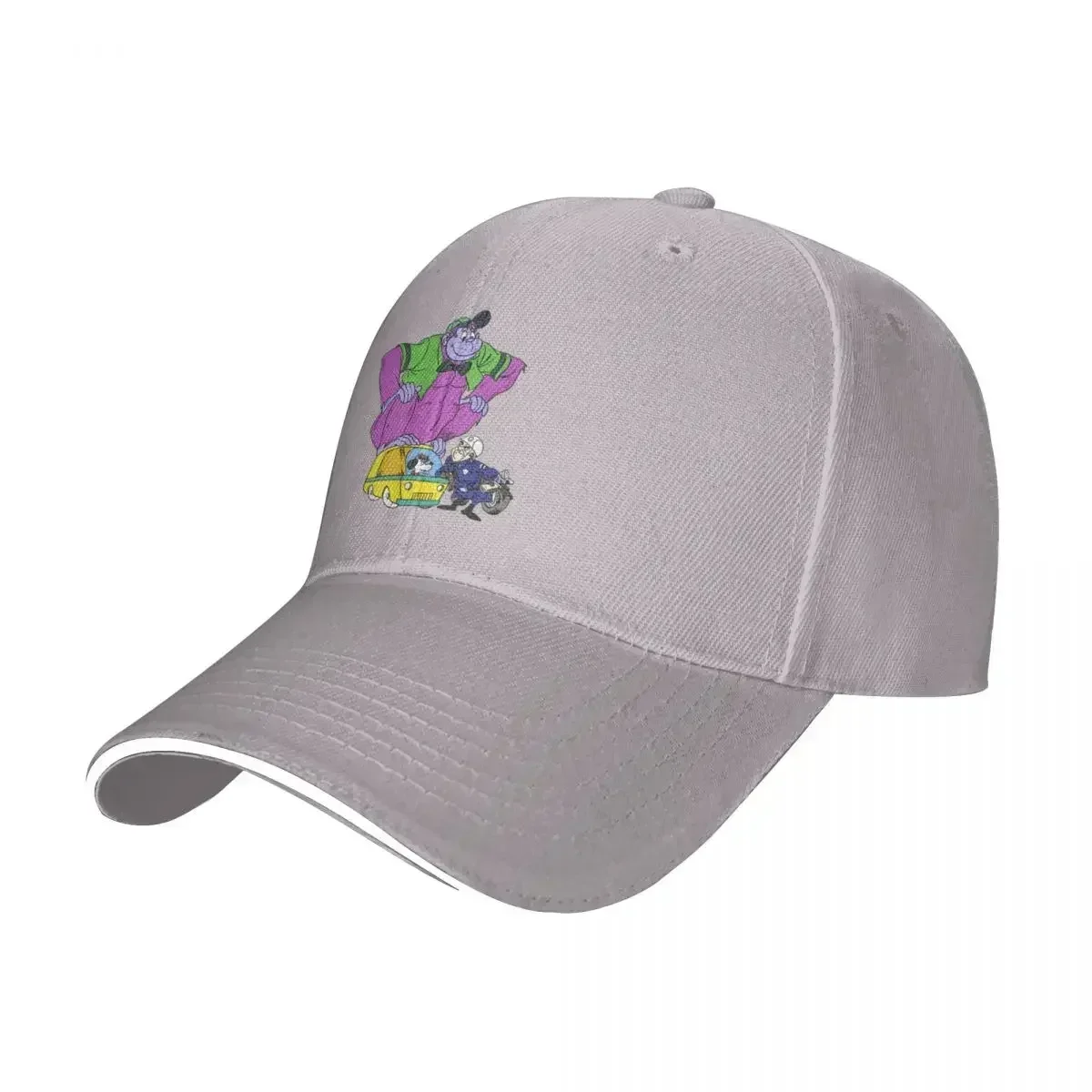 70s Cartoon Grape Ape Giant Gorilla On Van With Beegle Baseball Caps Snapback Men Women Hats Cap Baseball Hat Polychromatic