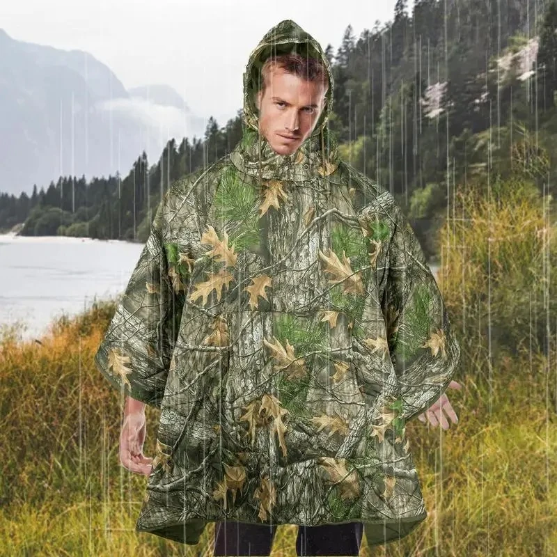Outdoor Camping Cape Sleeping Bag Winter Wearable Cloak Blanket Soft Sleeping Bag Cloak Outdoor Sports Sleeping Bag Poncho view 4