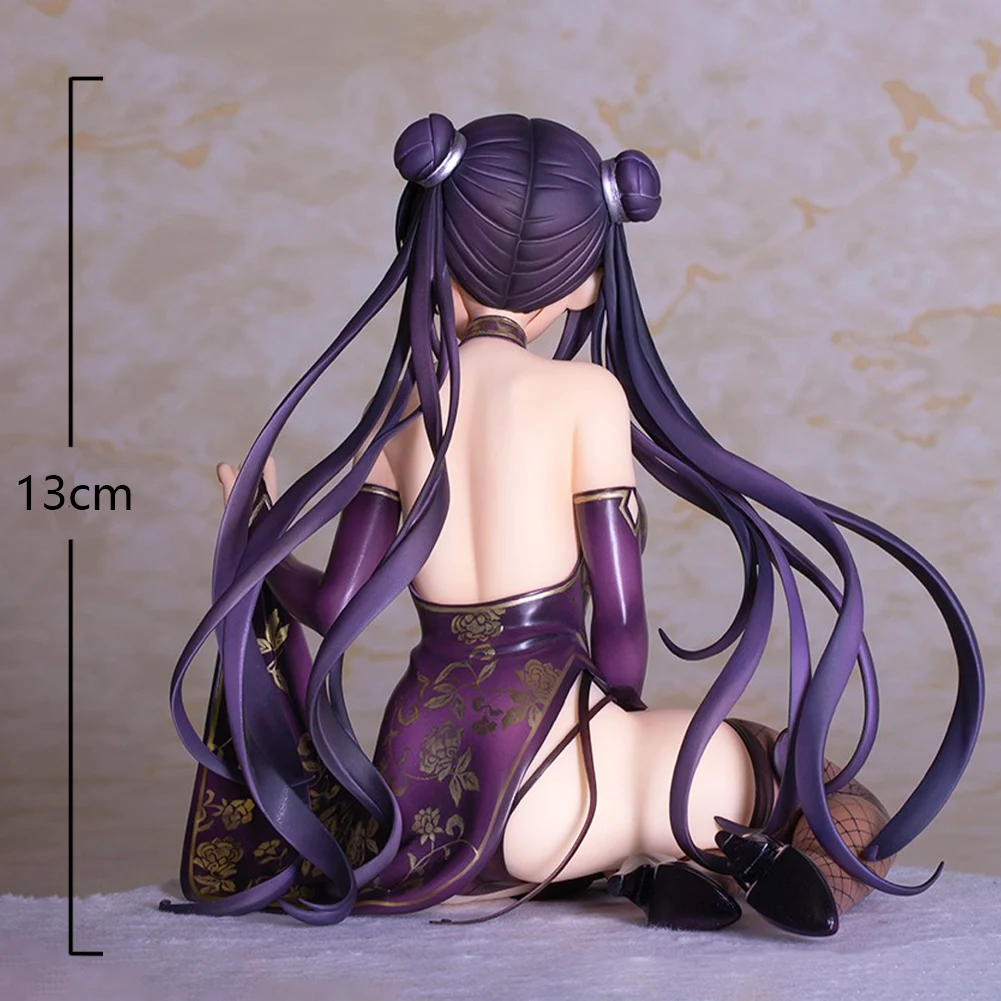 Original Illustration Figur Tougetsu Matsuri Sitzende Actionfigur Tougetsu Figur Puppen PVC Modell Ornament Statue Geschenke 13cm