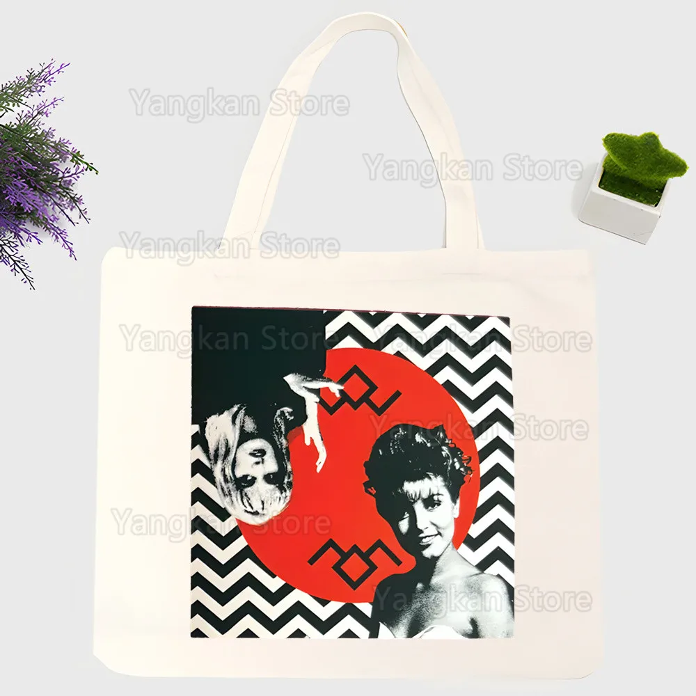 Bolsa de Picnic Twin Peaks, Bolsa de Compras, Bolsas de Tela, Bolsa de Picnic, Bolsa de Yute, Bolsa de Tela Personalizada