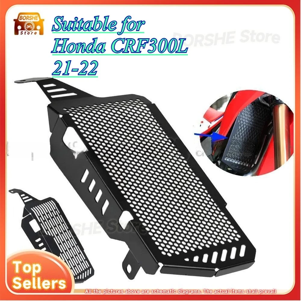 

Suitable for Honda CRF300L 21-22 Radiator Guard Mesh for Motorcycle Water Tank Protection and Heat Dissipation