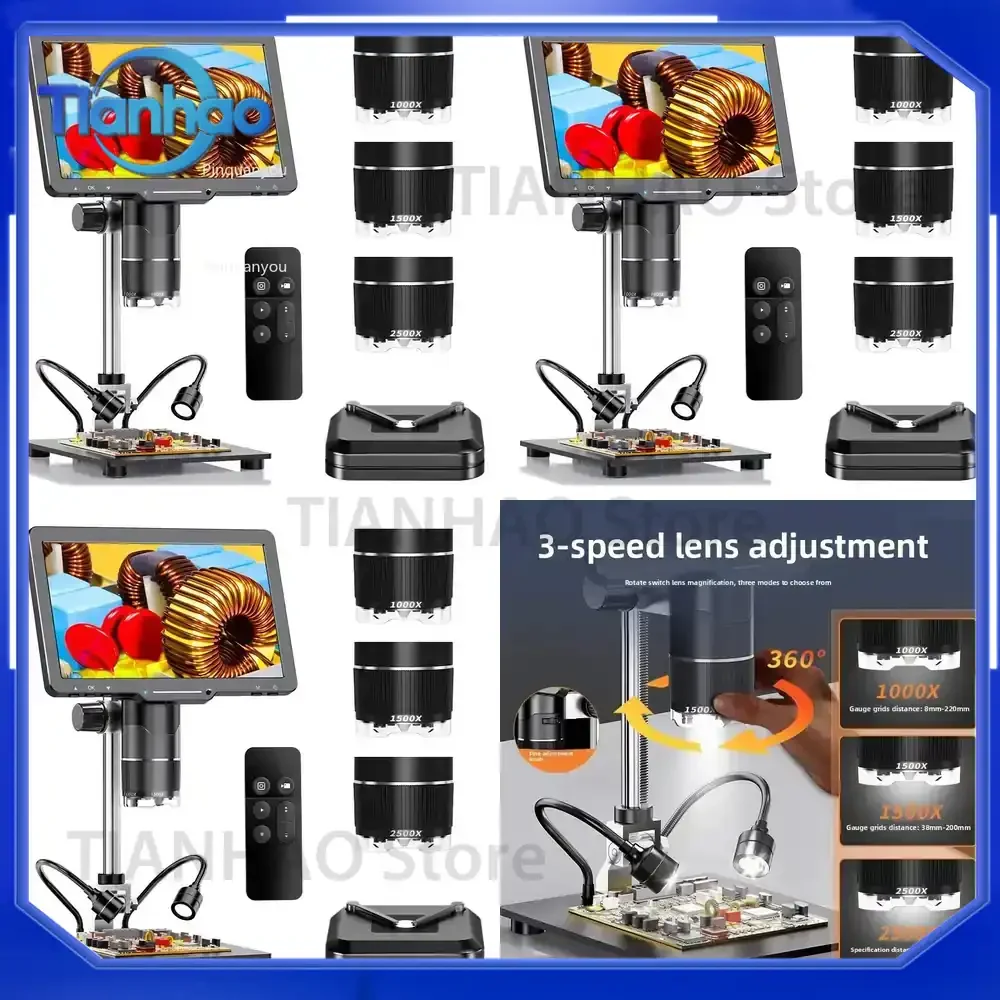 Digital Microscope for Screen Repair and Electron Microscope Repair