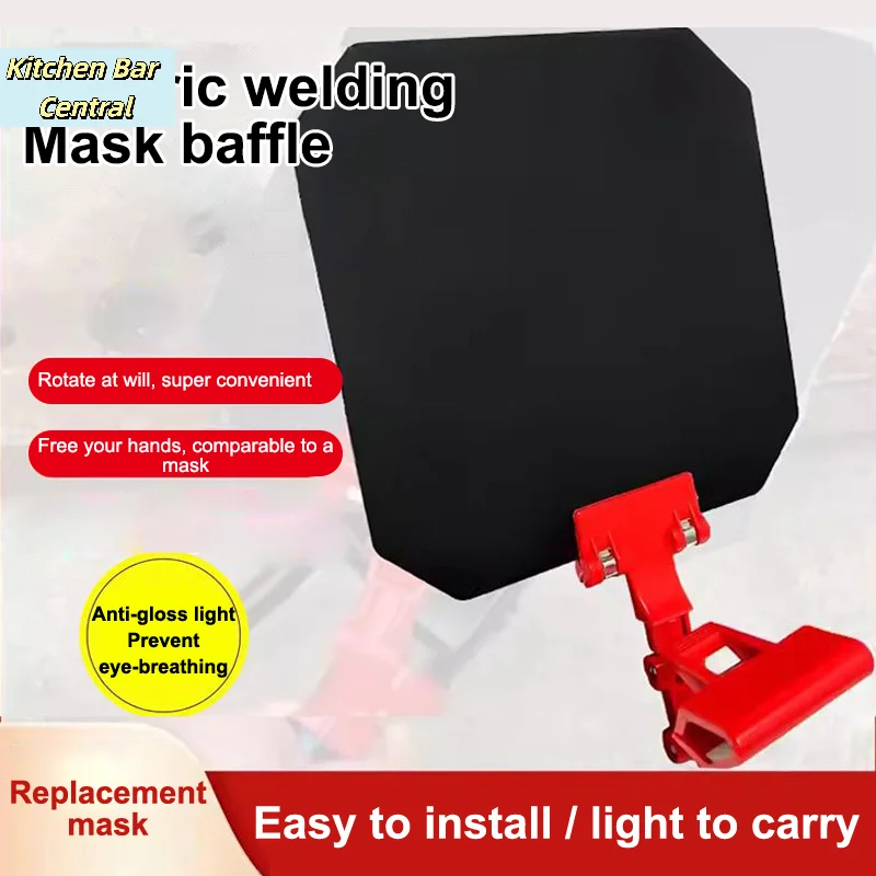

【1Pc Plastic Welding Protective Cover Anti Glare Blackout Panel Welder Welding Tasks Grinding Face Eye Shield Protector】