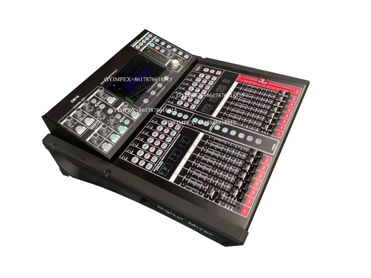 DMC-MD16 Professional Touch Screen Digital Music 16 Channels Digital Audio Mixer Mixing Console For Dance Walls PA System