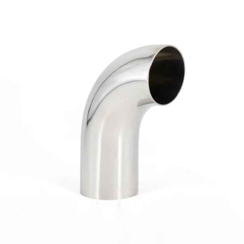 1 car 51mm 63mm  parts automobile Exhaust pipe muffler becomes stainless steel 304 elbow 90 degree sanitary angle pipe