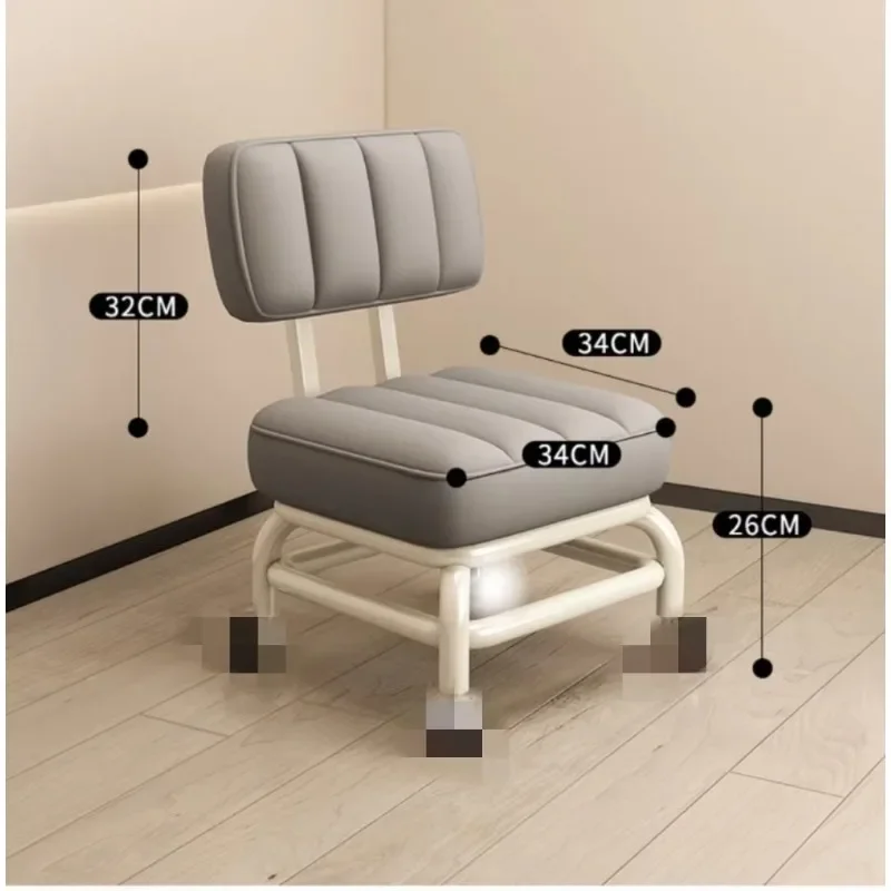 

Universal Wheel Stool Home Low Pulley Children's Chair