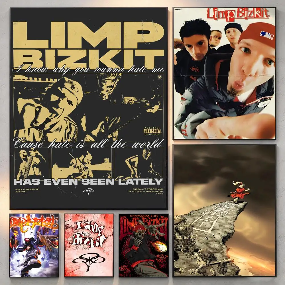 Band NuMetal Limp Bizkit Poster Current Style Home Wall Art & Sleek Living Space Accents