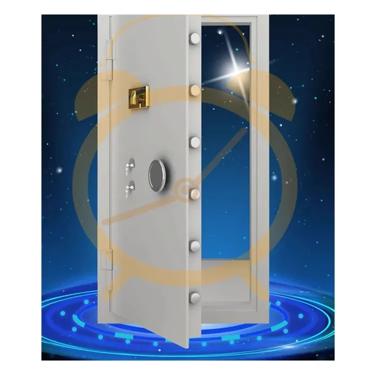 Customize Steel Bank Vault Safe Deposit Box Hotel Safe Cabinet Safe Doors Double Security Vault Door