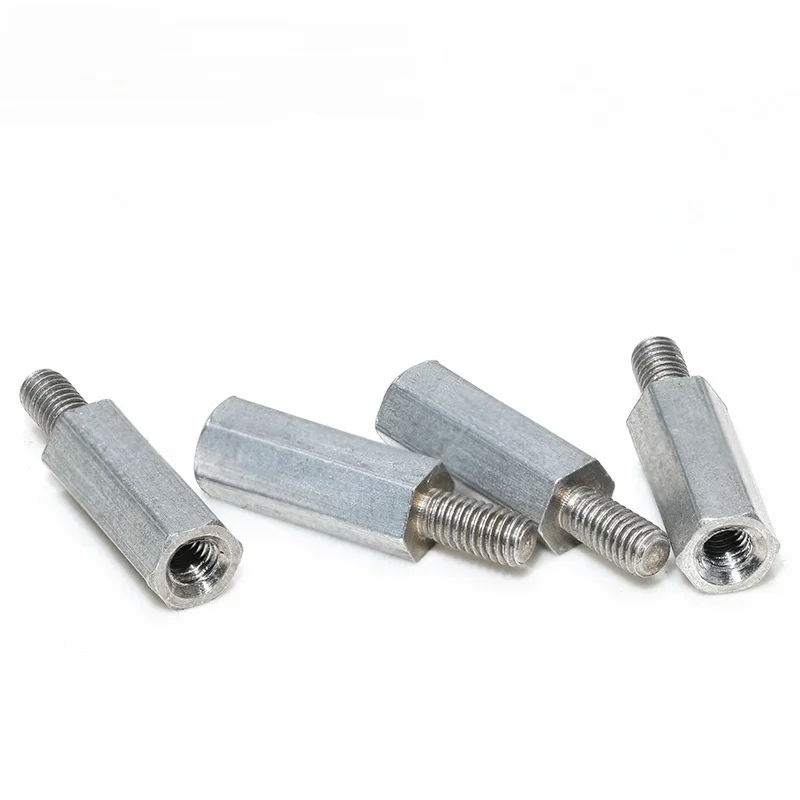 3~5 Pcs Motherboard Hex Standoffs Aluminium Single Head Hexagonal Strut M2 M2.5 M3 M4 M5 M6 Motherboard Spacer Stand Off Screw