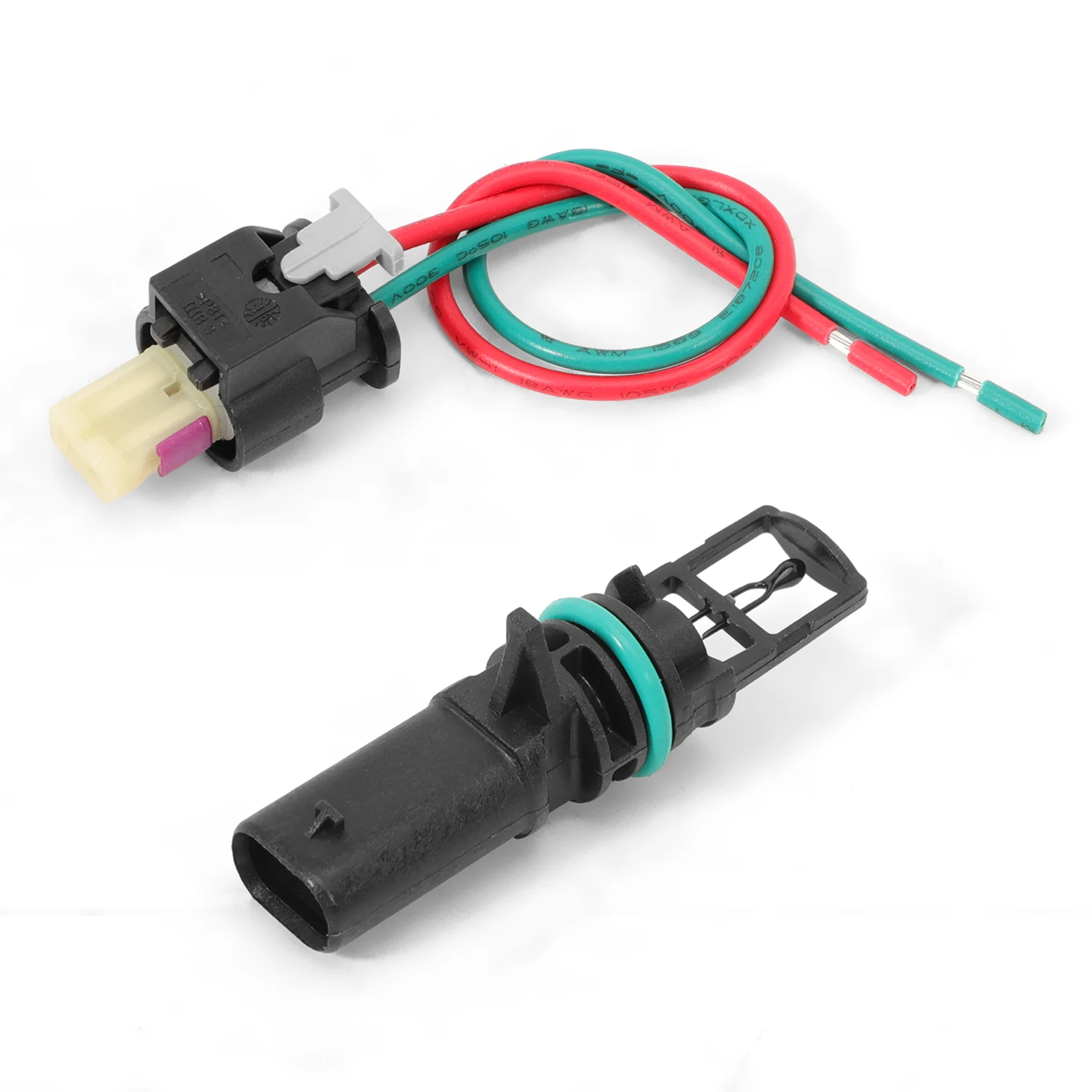 

Датчик температуры воздуха и разъем замены 2011-2024 5149182AA, 5149182AB, 7B0906501 Жгут проводов с косичкой