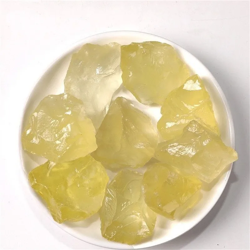 1000g natural crystal yellow crystal bar mineral specimen for home decoration