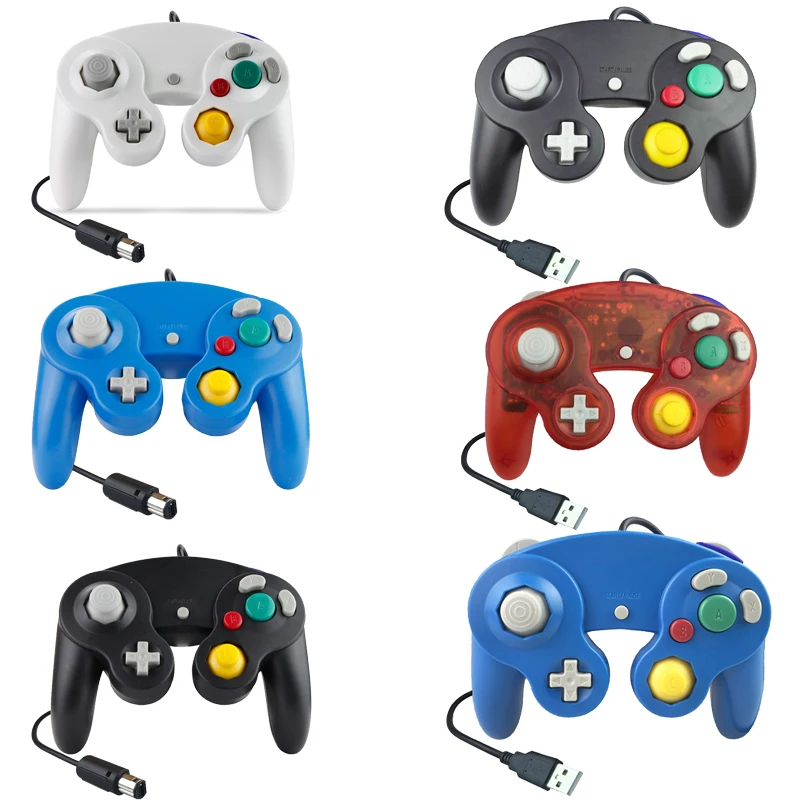 

USB interface NGC Wired Game Controller GameCube Gamepad for WII Video Game Console Control Wholesale