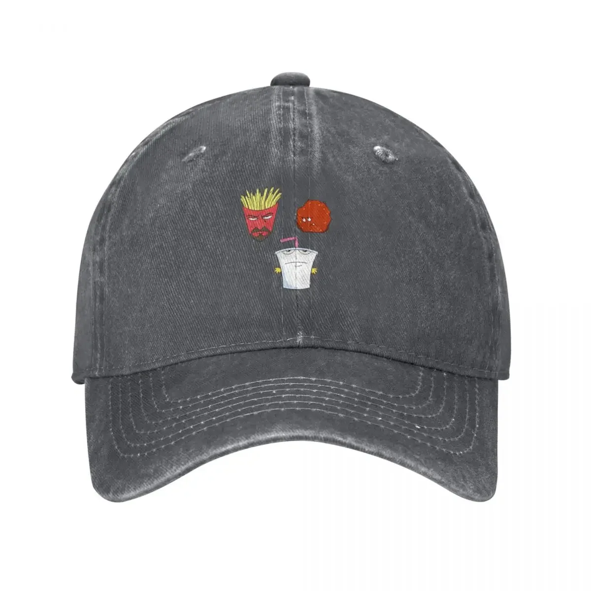 

Aqua Teen Hunger Force Frylock, Meatwad, Master shake character decal print Baseball Cap Sunhat custom Hat Caps Male Women's