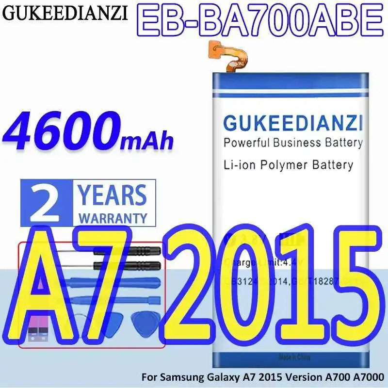 

Mobile Phone Battery EB-BA700ABE 4600Mah For Samsung Galaxy A7 2015 Version A700 A7000