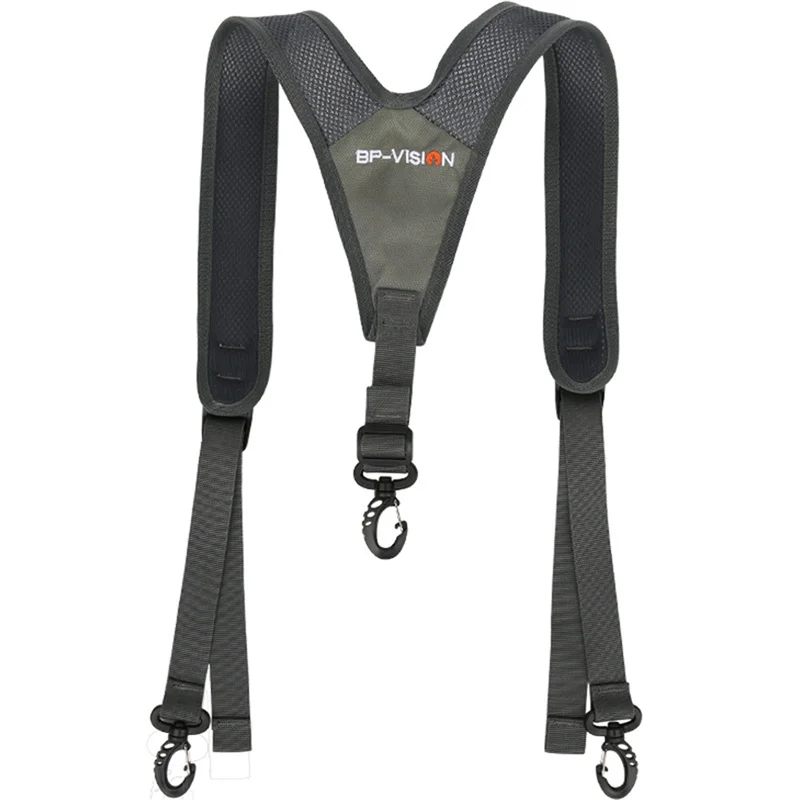 Correa de senderismo ergonómica con oso trasero, correas transpirables de poliamida para correr, hebilla ajustable, accesorios de Camping al aire libre