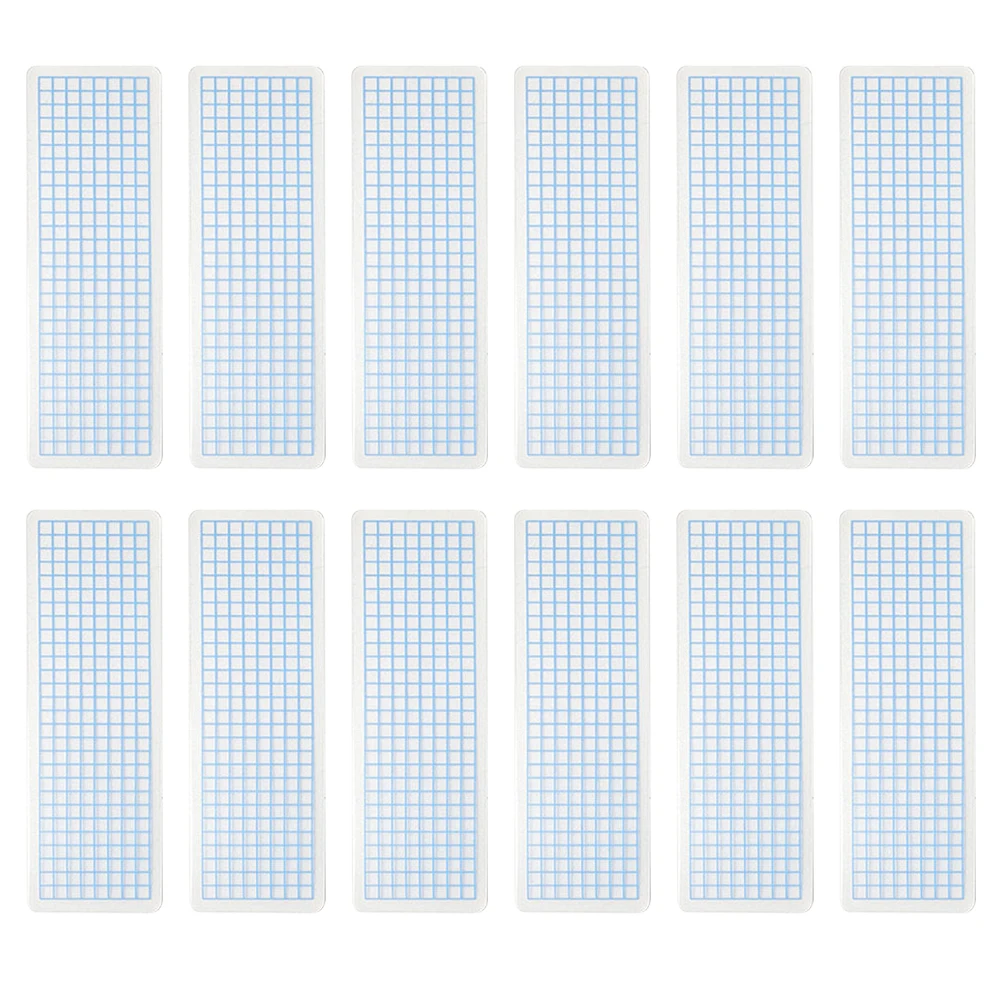 

40 Pcs Washi Tape Distribution Board Office Sample Storage Boards Aesthetic Solid Colors Stickers