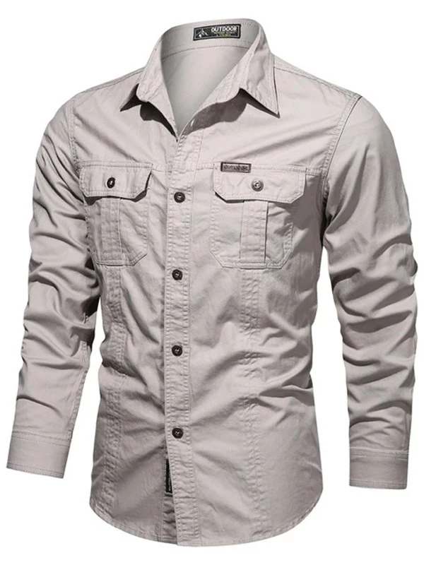 

Waed Long Sve irt plus Size Men's Breathable Comfortable Summer Faion Casual Busin Office Wear