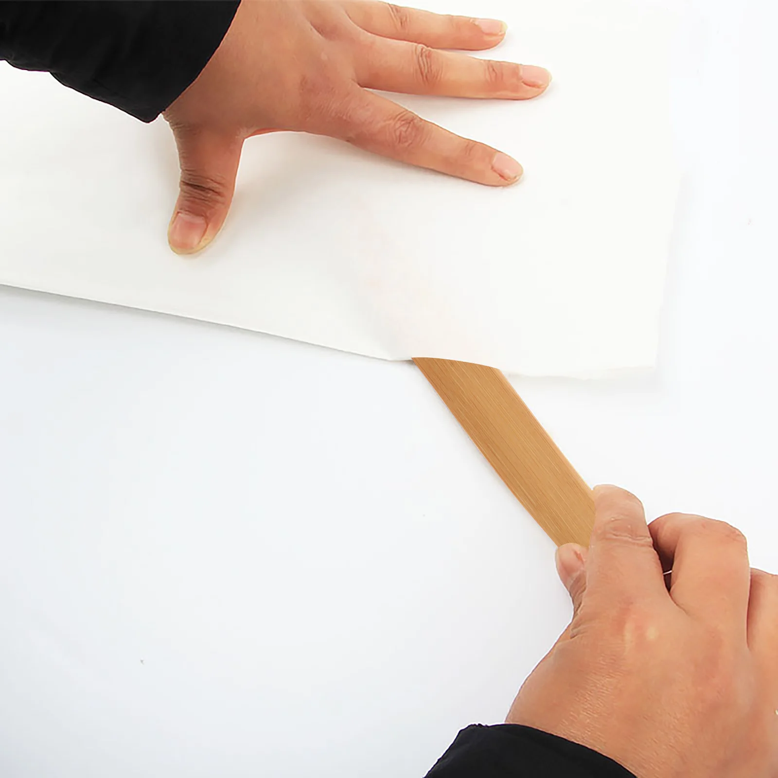 Bamboo Paper Cutter Household Envelope Opener Lightweight Portable Multi-Function Letter Opener Office Accessory