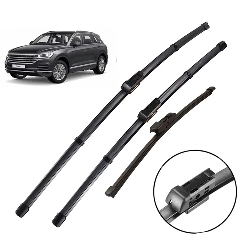 

Wiper LHD Front Wiper Blades Set For Volkswagen VW Touareg 3 2018 - 2023 Windshield Windscreen Window 26"+21"