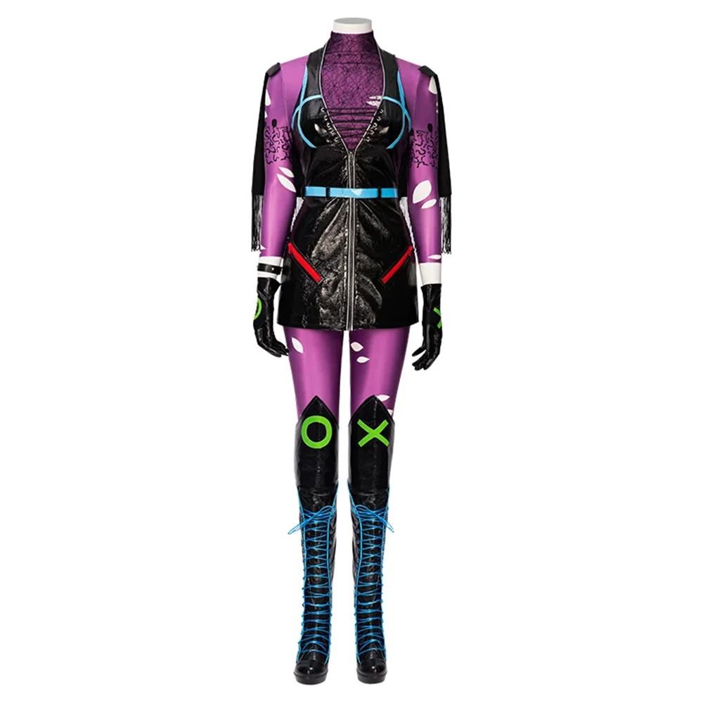 Anime Punchline Cosplay Costume Halloween Carnival Lady Outfit Women Suit Halloween Cosplay Costume Women Men Shoe Accessories view 5