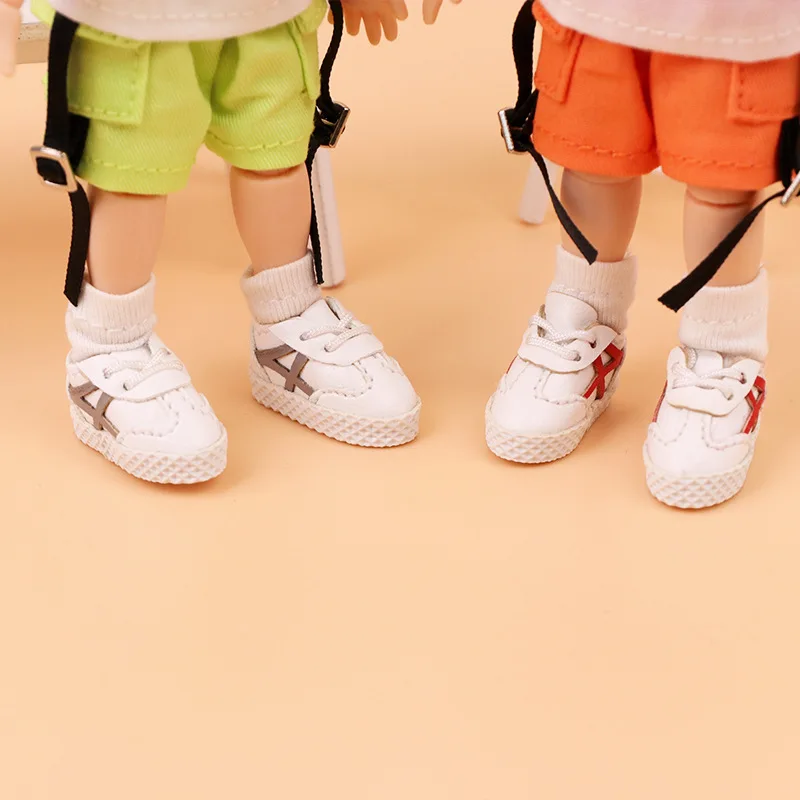 OB11 Sneaker Shoes Obitsu11 Casual Shoes, Accessories Toys Suitable for GSC Dod Body, 1/12 BJD Dolls