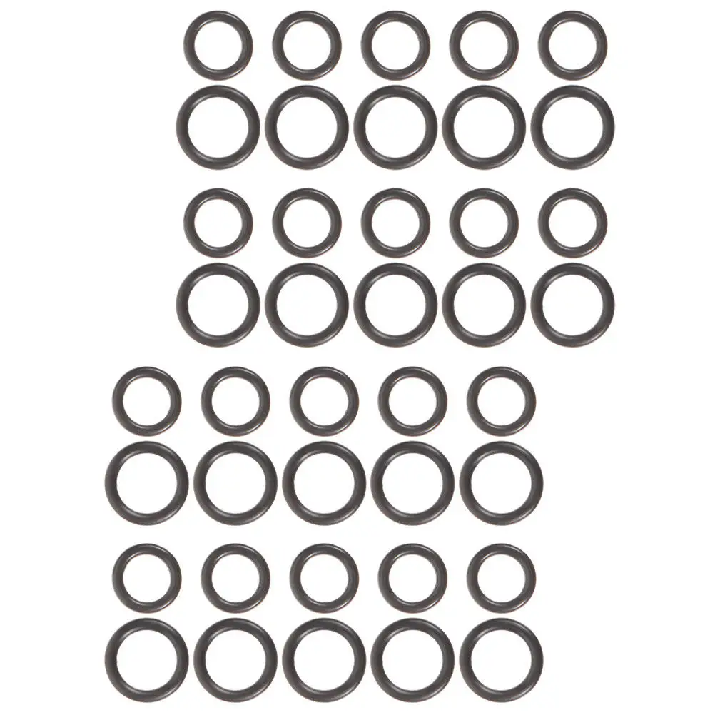 40Pcs O-Shaped Rubber Sealing Ring Kit Wear Corrosion Resistant for Pressure Washer Mobile Washer Washing Machine Sealing