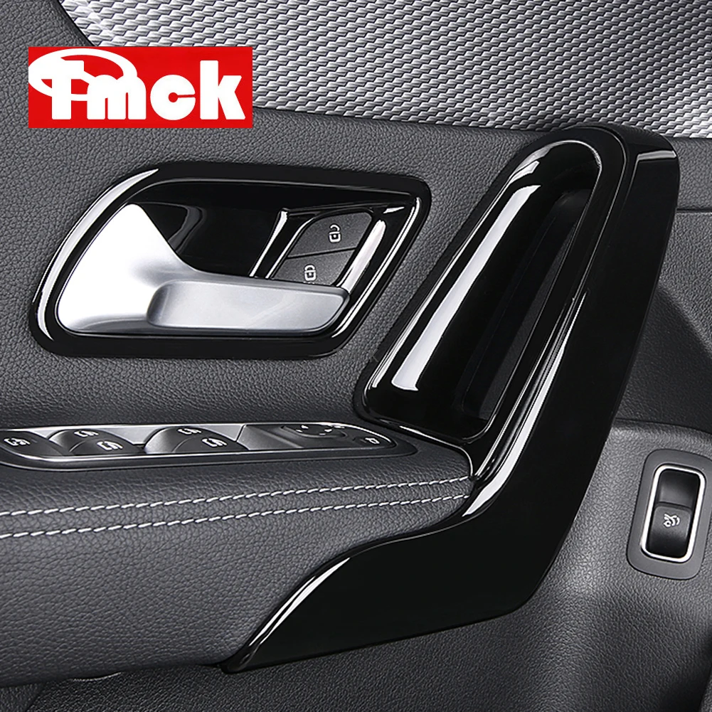 Car Accessories Door Armrest Handle Bowl Cover Trim Frame For Mercedes Benz AMG A Class W177 V177 A180 A200 A220 A250 2019-2024