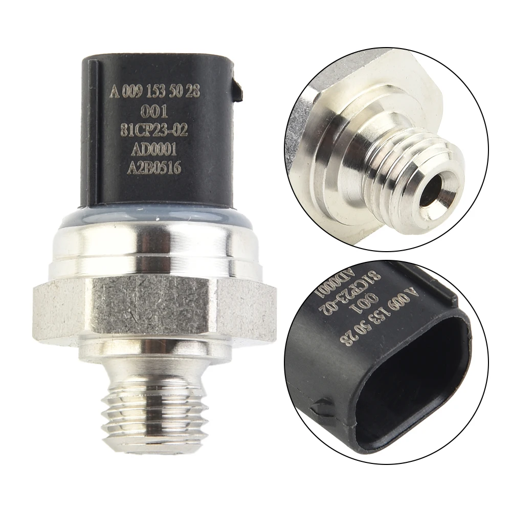 OEM A0091535028 Exhaust Back Pressure Sensor for Mercedes For Benz OM642 3 0 Engine Includes 1 x Exhaust pressure sensor