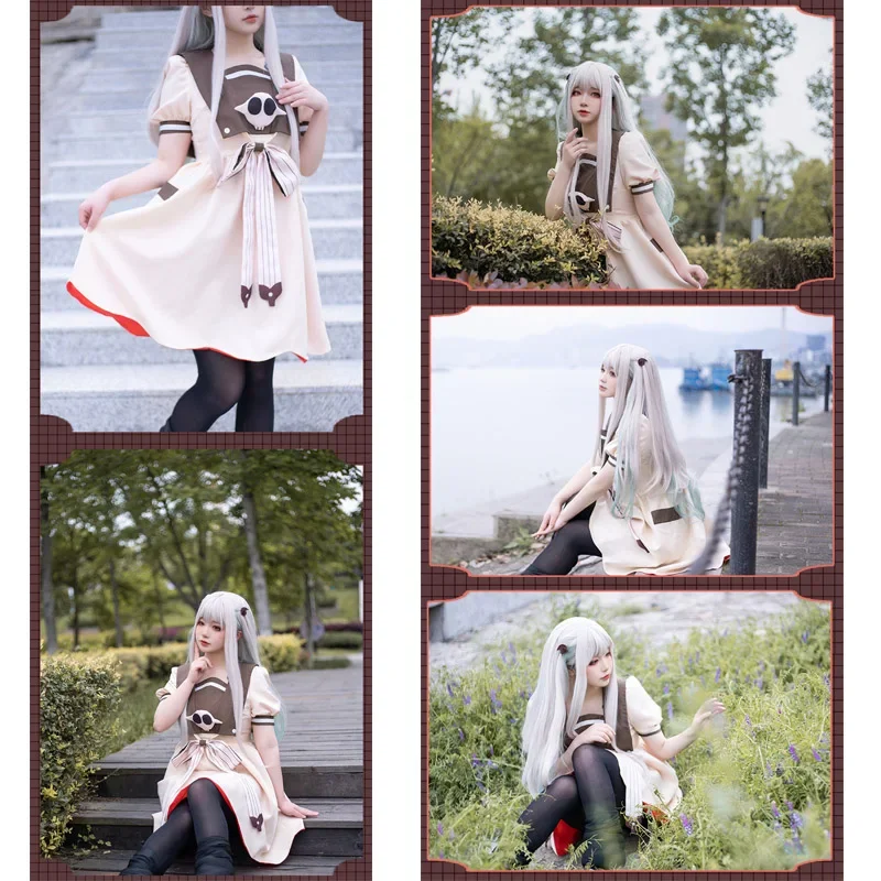 Adult Nene Yashiro Dresses Costume Toilet-Bound Hanako-Kun Cosplay Wig Woman's girls Anime Uniform Skirt Halloween cos