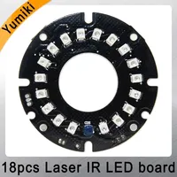 Yumiki Infrared 18*Laser IR LED board for MTV Lens Security Camera night vision (Diameter: 52mm)