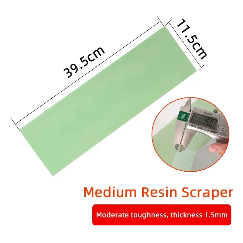 Putty Large Scraper Green Resin Scraper Spray Paint Worker Scraping Atomic Ash Scraper Tools