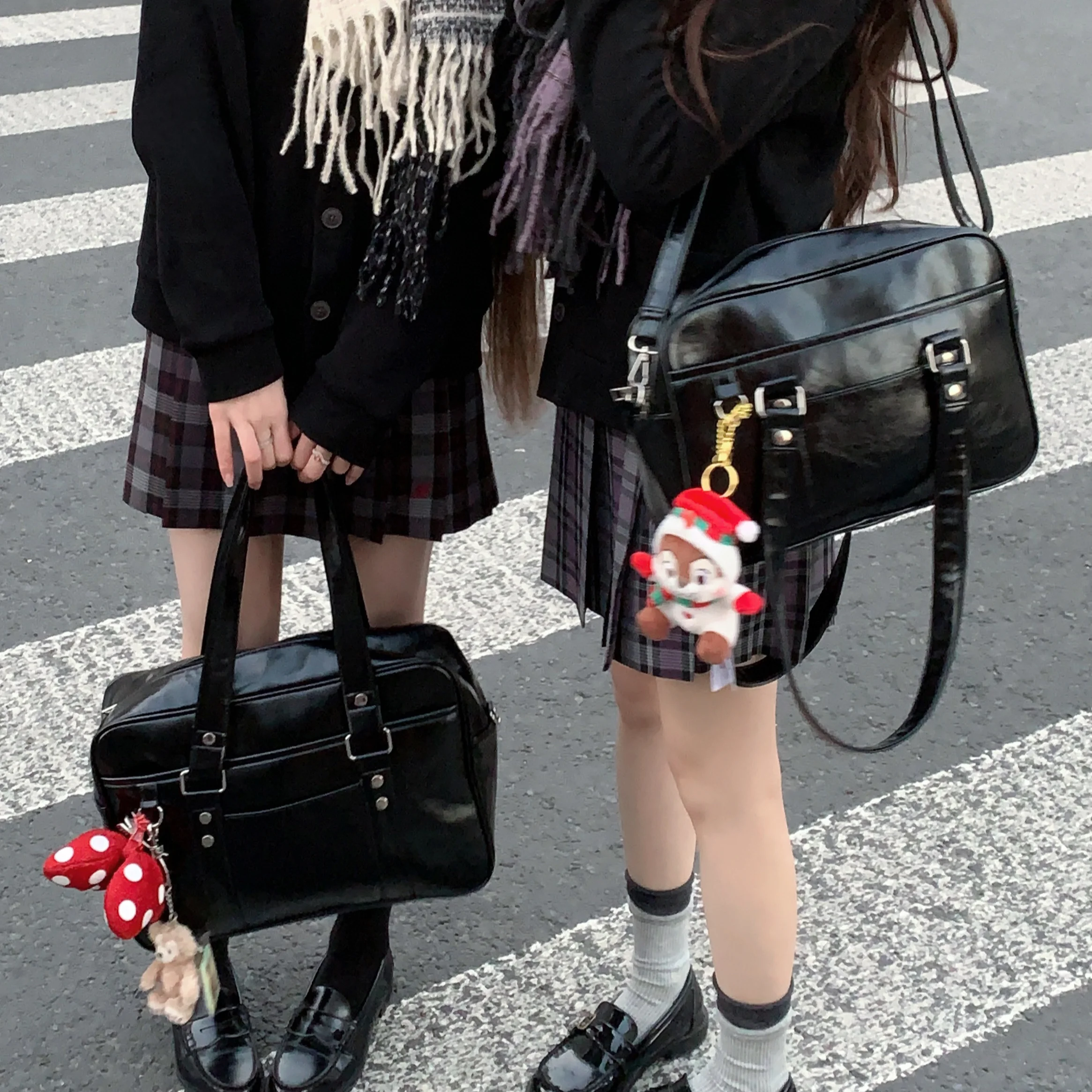 

Original Japanese jk uniform includes crossbody two-dimensional yuan portable college style commuter school supply bag for women