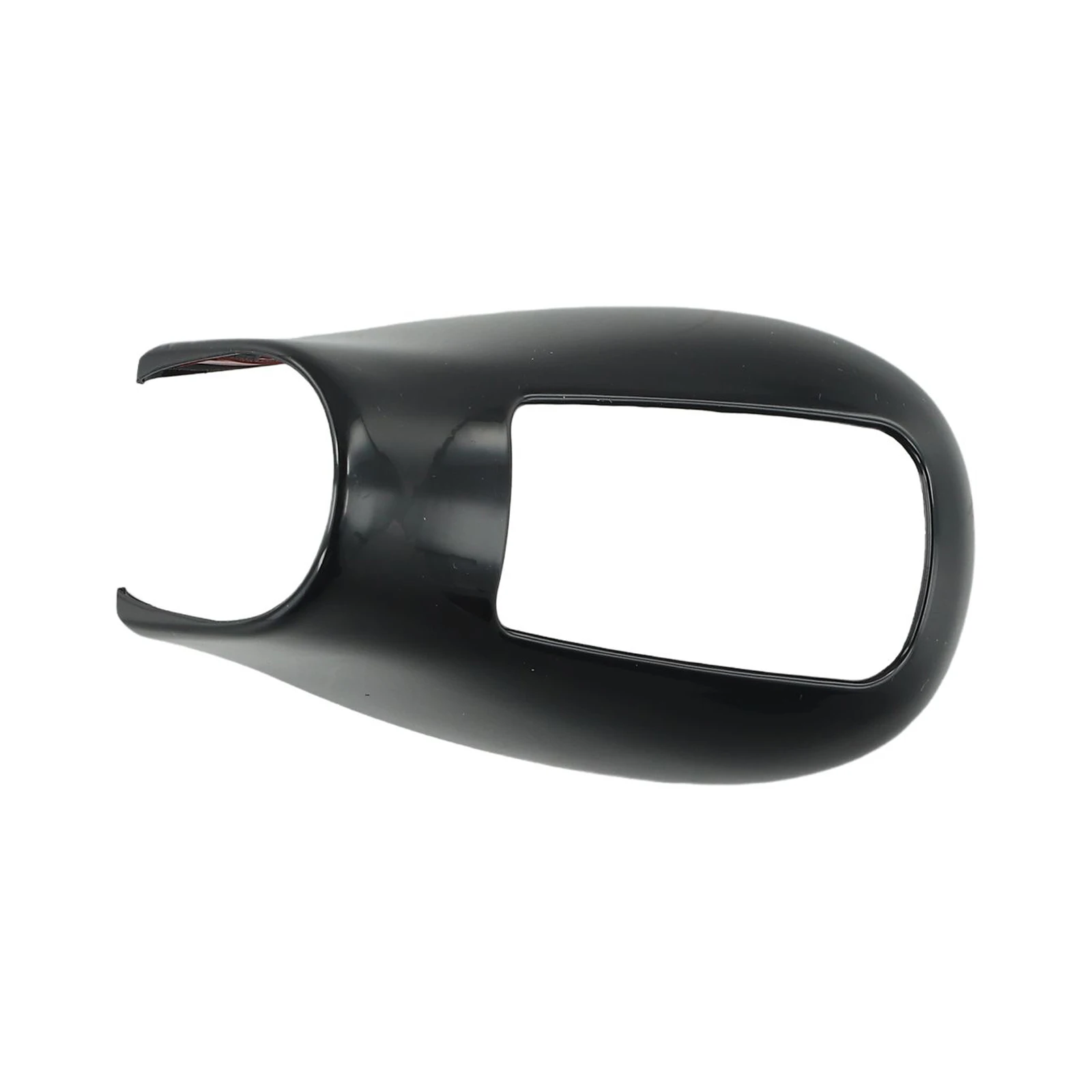 مقبض رأس تروس السيارة غطاء الكسوة لفولفو XC60 S60 V40 S80 2013 2017 في ألياف الكربون ABS نمط للتصفيف الداخلي #4