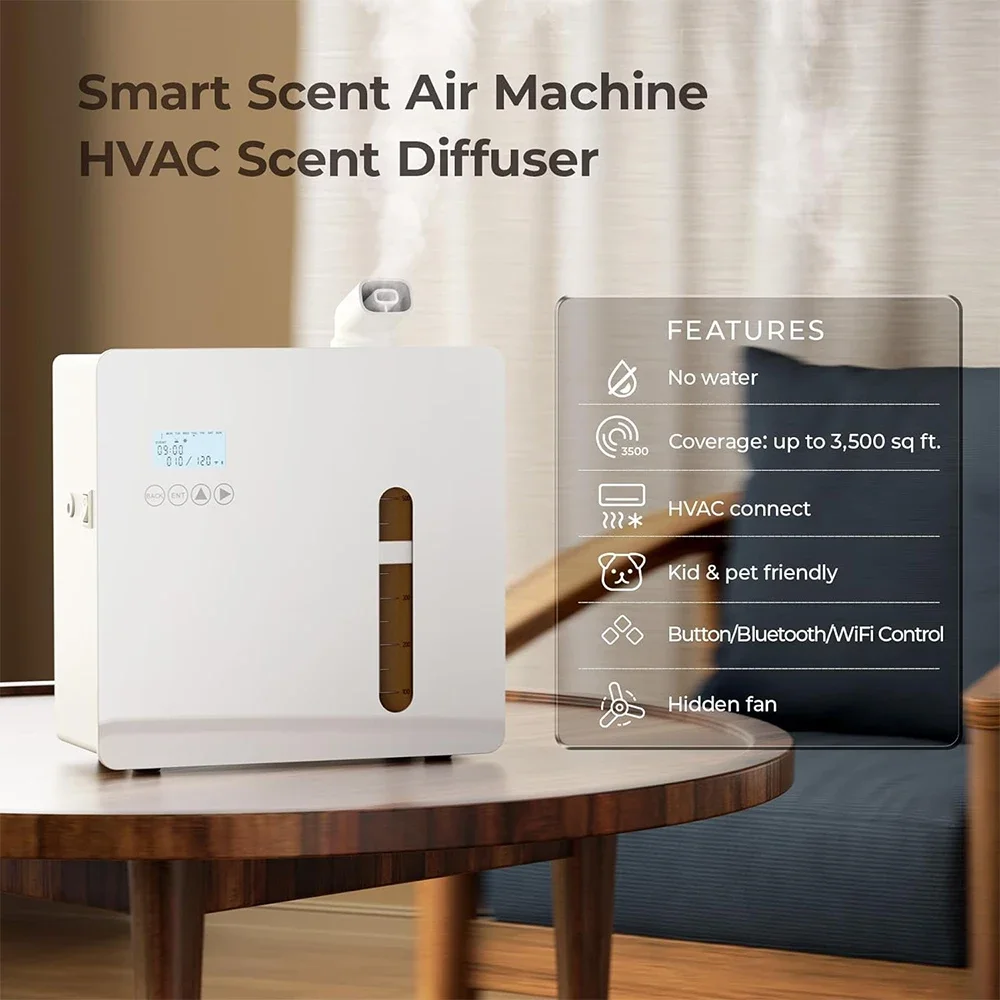 NAMSTE professionnel hôtel diffuseur de parfum intelligent WIFI APP contrôle maison désodorisant grande pièce diffuseurs d'arôme système CVC