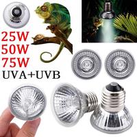 20/50/75W Heat Lamp UVA UVB Reptile Constant Temperature Lamp Full Spectrum Sunlamp Basking Pet Light Coop Chick Pet Turtle Lamp