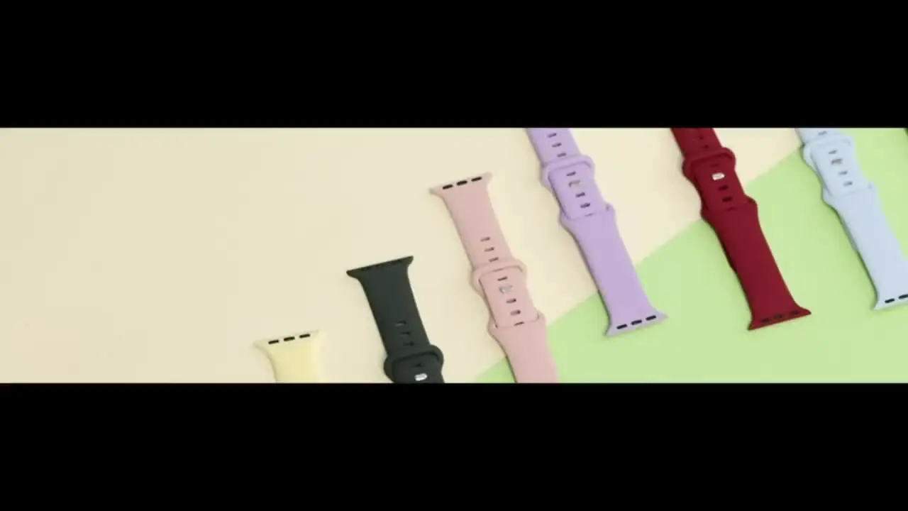 Strap for apple watch band 40mm 44mm 45mm 49mm 41mm 46mm 42mm silicone correas bracelet iwatch series 3 5 6 7 8 9 ultra 2 se 10