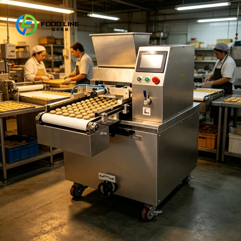 Customized Bakery Cookie Making Machine Automatic Stainless Steel with PLC Touch Screen Multi‑Shape Cookie Forming Machine