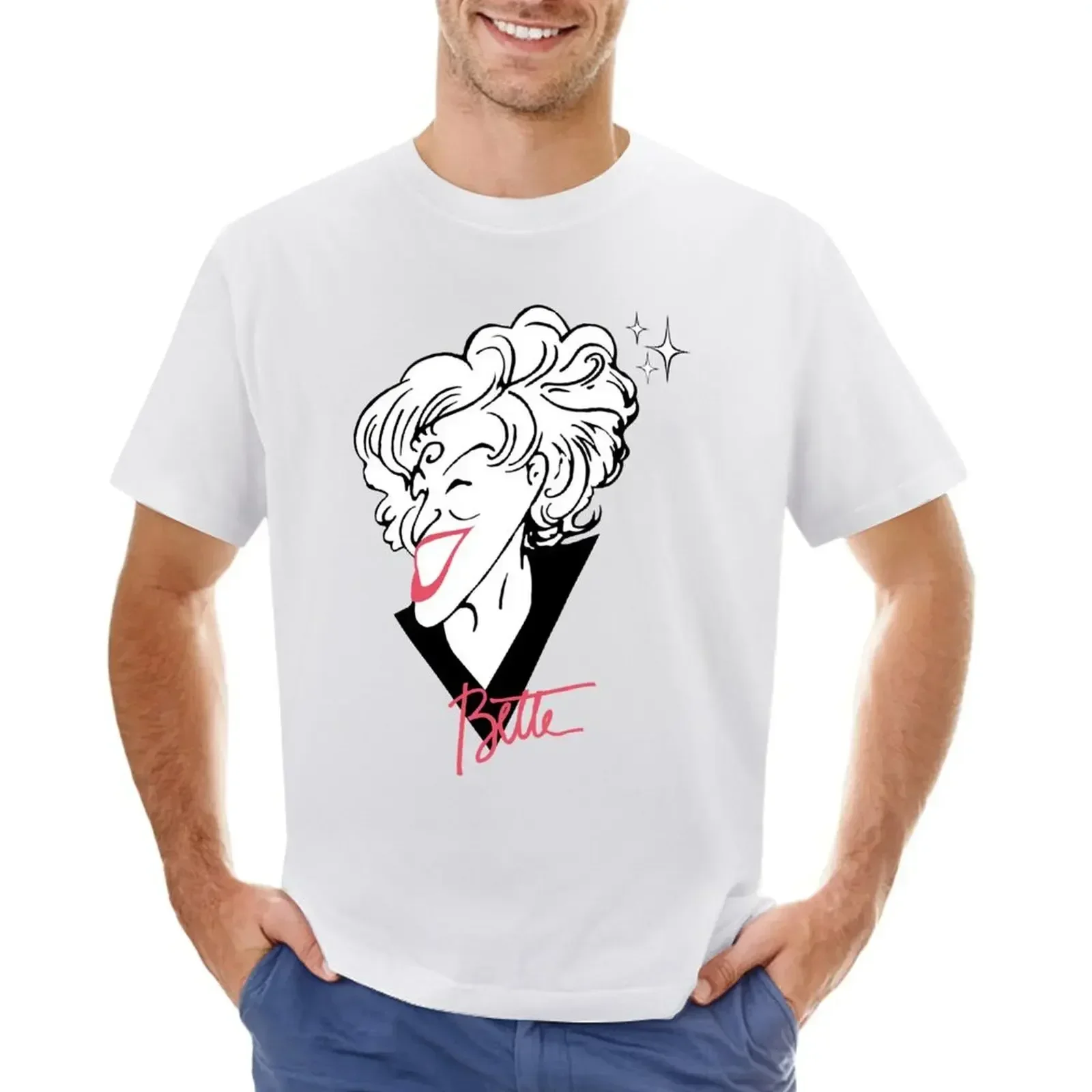 Birthday Gift Bette Comedian Midler Author Idol Gift Fot You T-Shirt oversized graphic tee cheap stuff oversized t shirt men