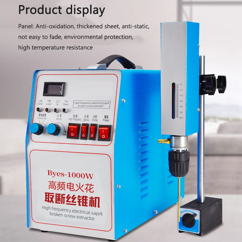 

Perforator Portable Breaking Tap Screw Drill Tap Electromechanical Pulse EDM Drilling Machine High-Frequency Discharge