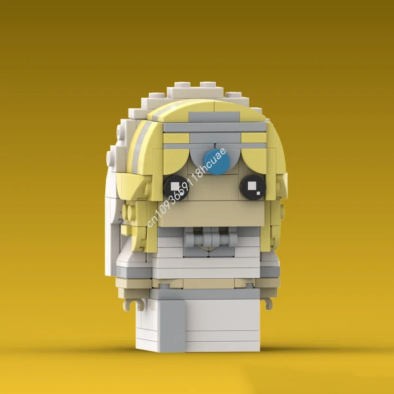 

Набор строительных блоков MOC Willie Scott Temple of Doom Brickheadz, 184 детали, развивающая STEM-игрушка, пластиковый конструктор, рождественский подарок