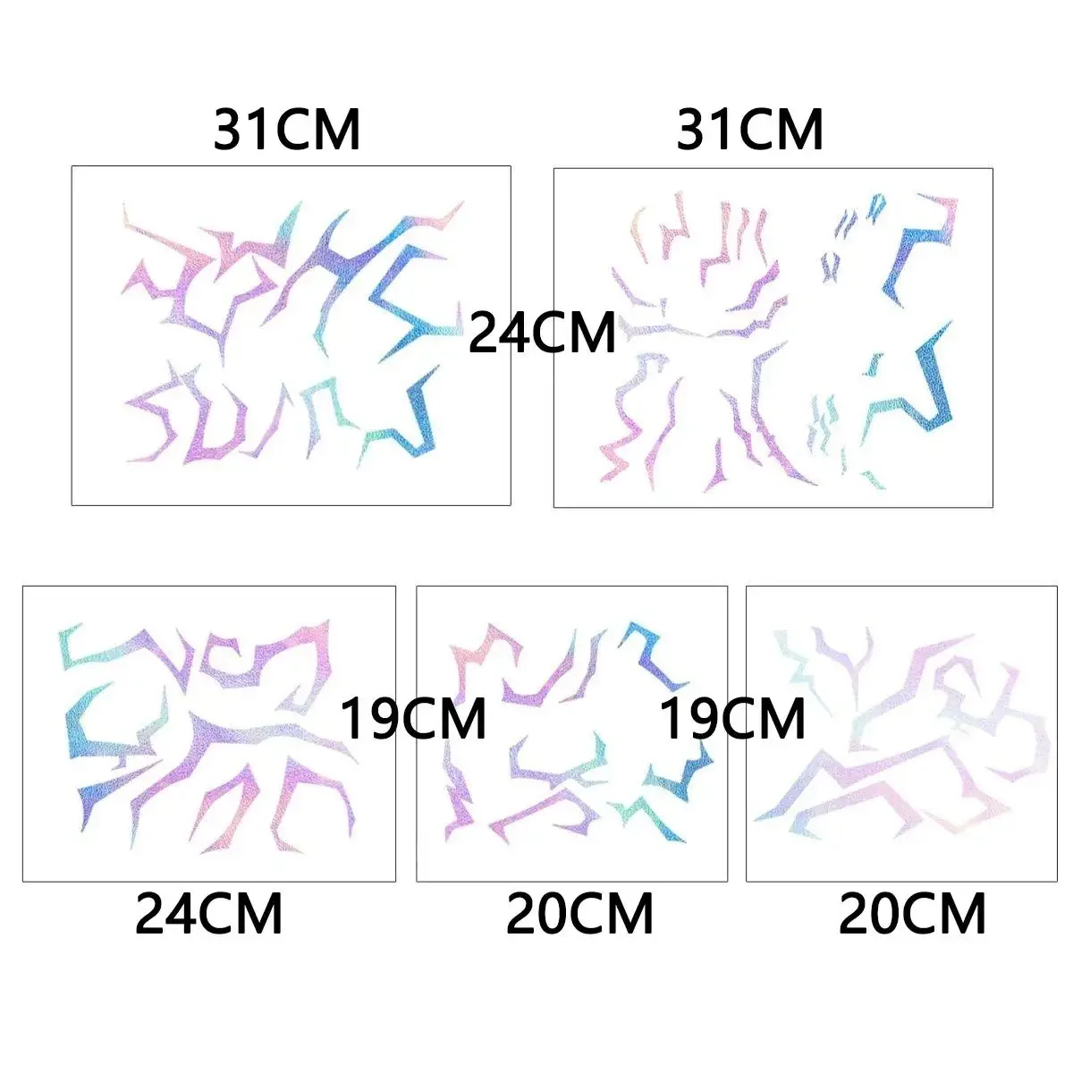 

KPop Demon Hunters (HUNTR/X) Temporary Tattoos for KPop Fans - Rumi & Jinu Designs from Halloween gift