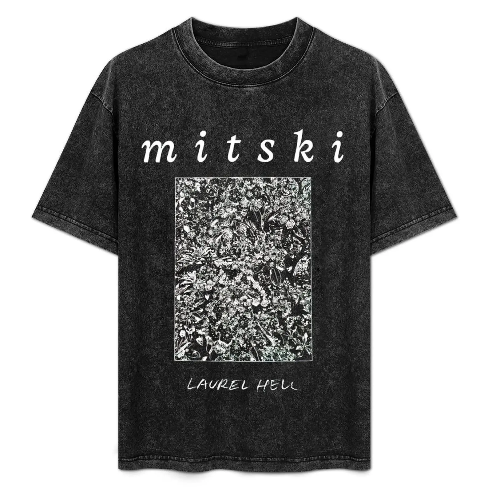 Camiseta clásica Mitski Laurel Hell, camiseta informal de verano de talla grande