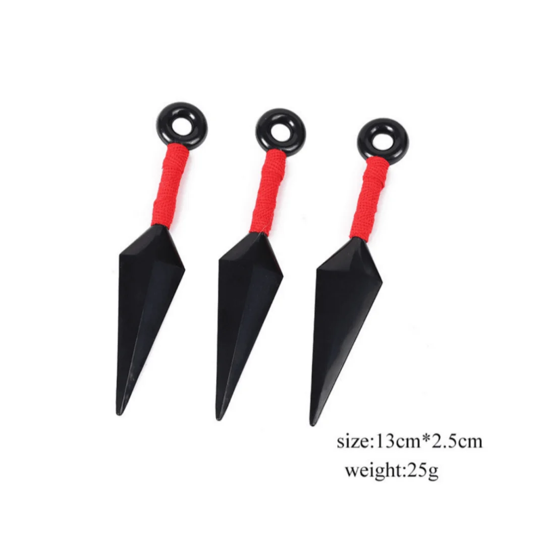 1-4 Pieces of Anime Toys, Sword Decorations - Abs Plastic Toy Decorations, Darts, Kunai Star Plastic Toy Set, Throwing Darts, Kunai, Samurai Sword Costumes for Adults, Women, Men, Accessories, Clothing, Shuriken Kunai Decorative Props