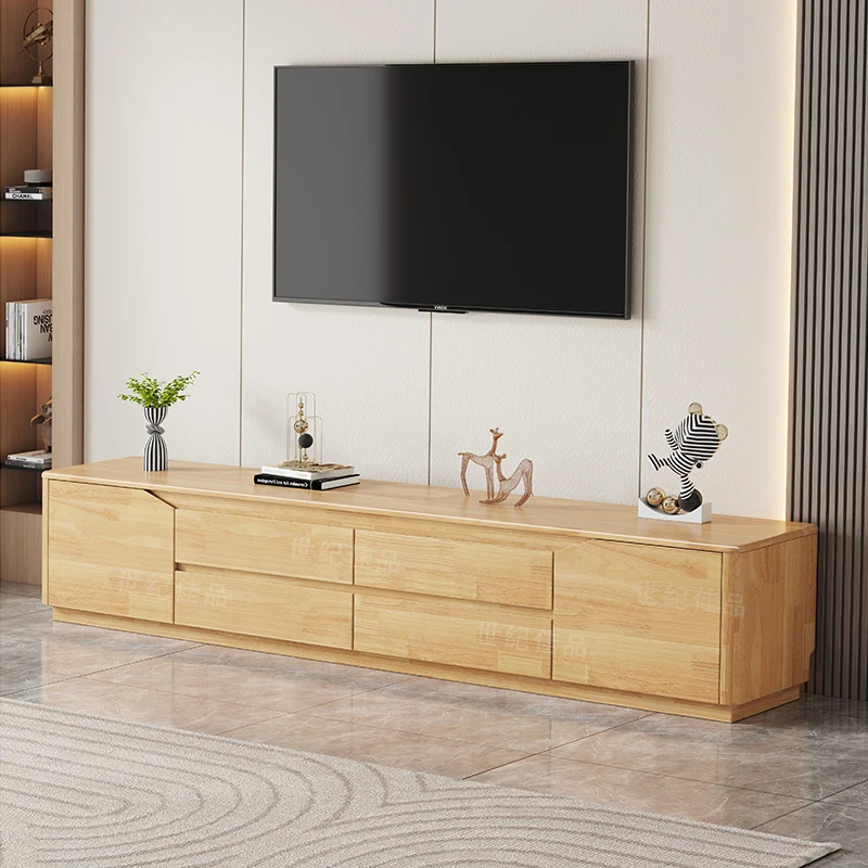 

Living Room Entertainment Monitor Storage Wood Space Saving Designer Tv Stand Glamor Nordic Modern Fernsehschrank Home Furniture